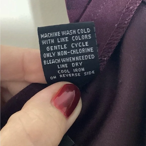 Vtg Y2K Whimsigoth Dark Floral Short Skirt Size 16 Fairy Grunge Witchy Fall Vamp - Picture 10 of 11